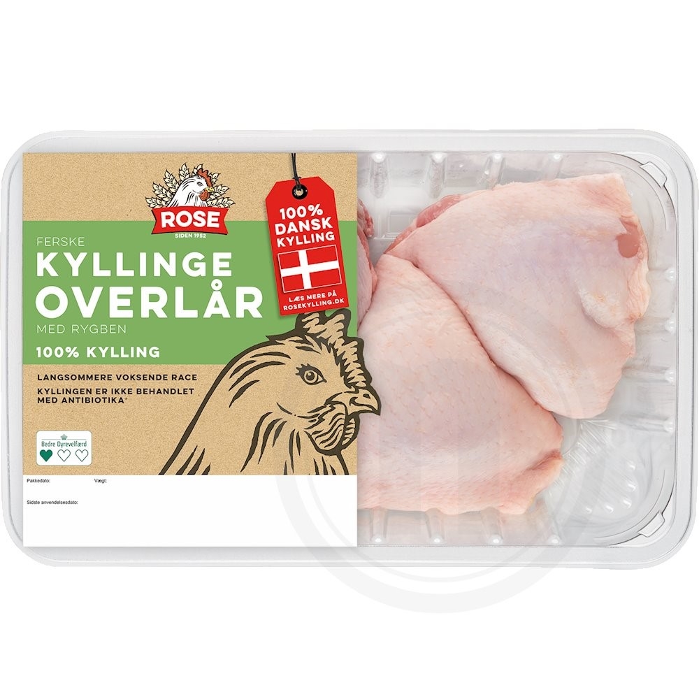 Kyllingeoverlår m. rygben