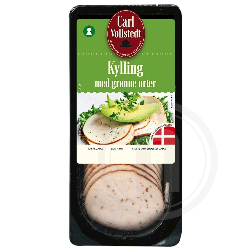 Kyllingepålæg med urter