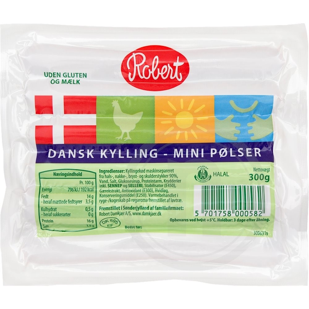 Kyllingepølser (mini)