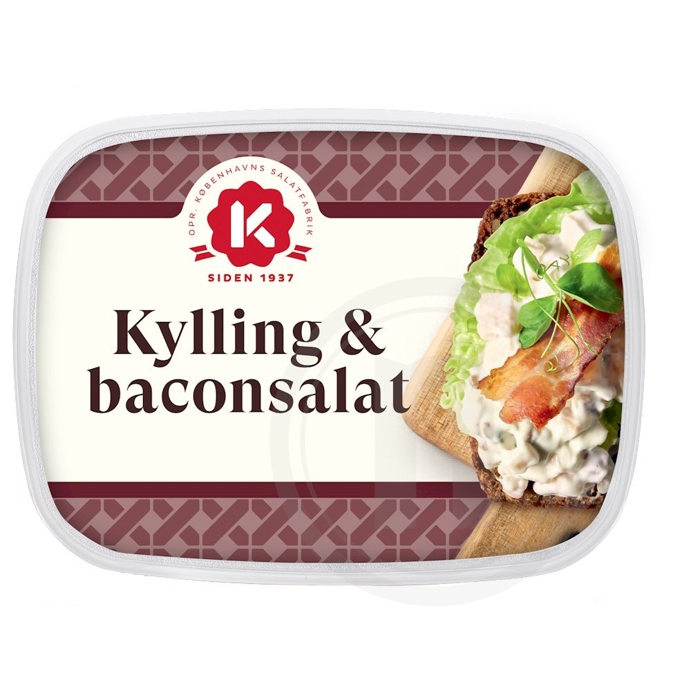 Kyllingesalat m. bacon