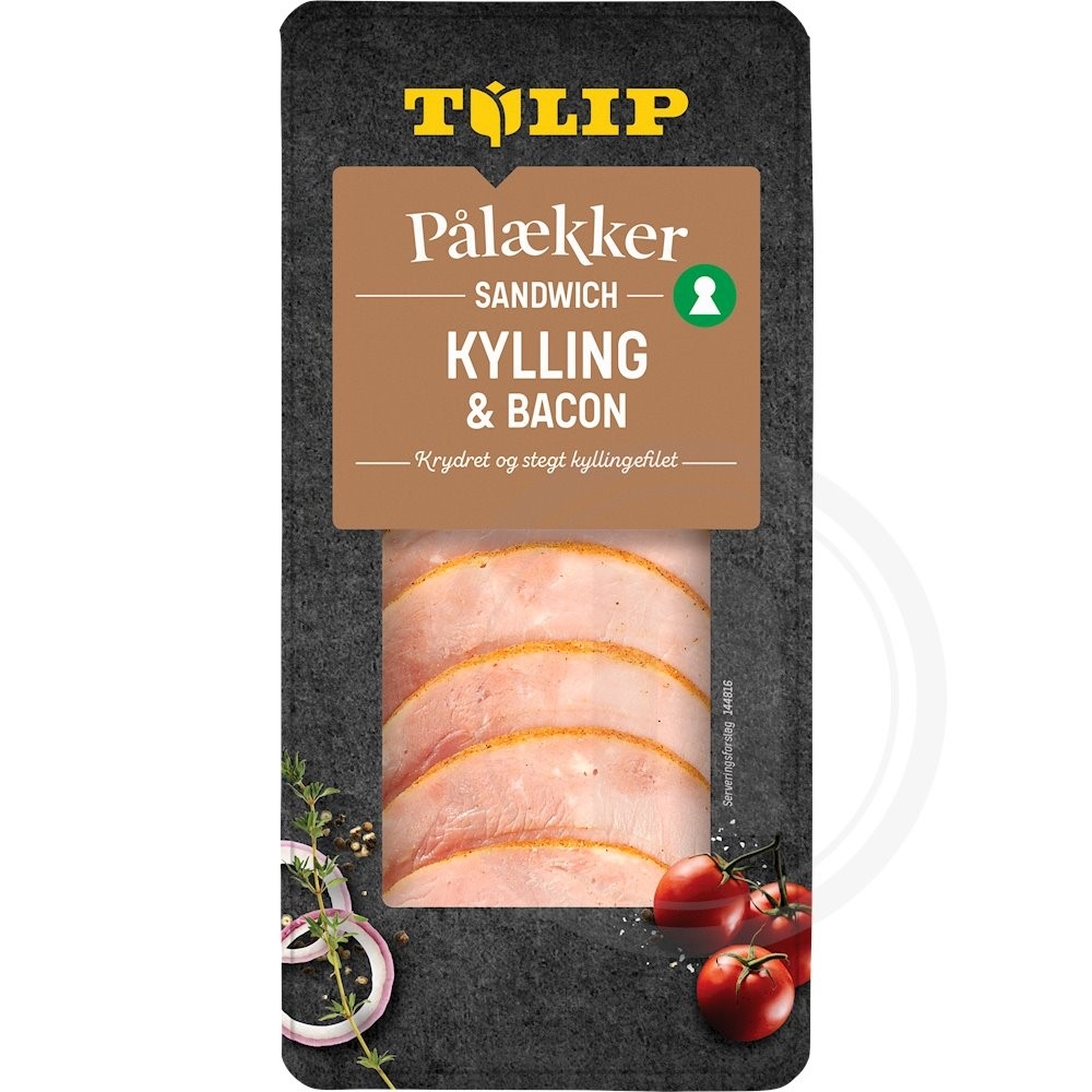 Kyllingeskiver m. bacon