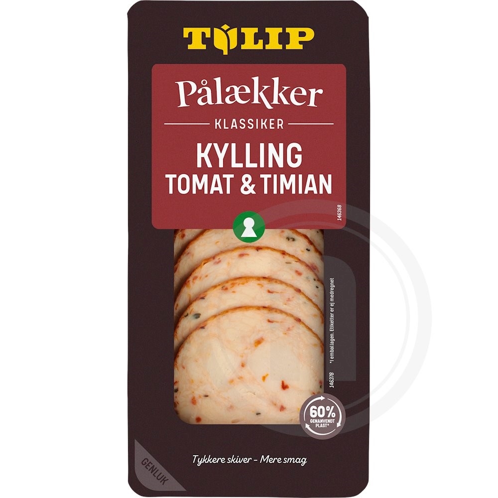 Kyllingeskiver m. tomat