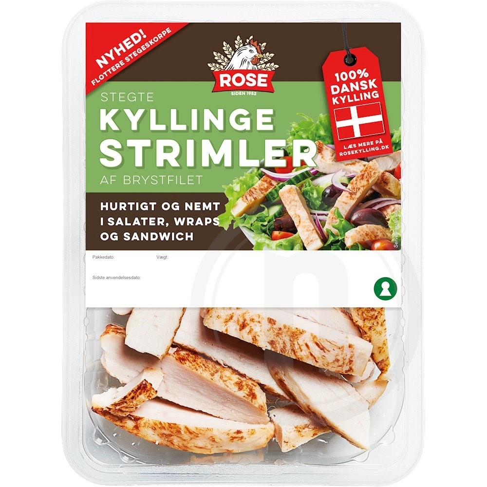Kyllingestrimler (stegt)