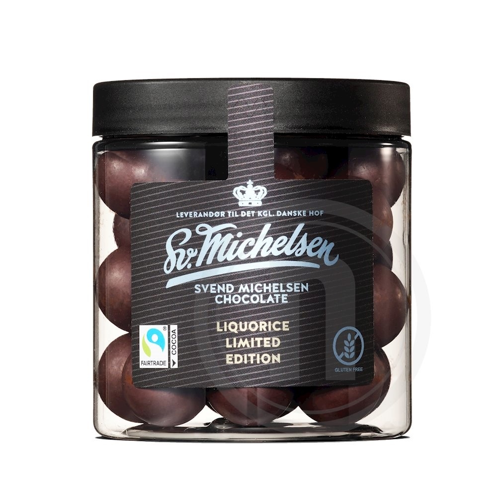 Sv. Michelsen Lakrids med karamelchokolade og peberkage
