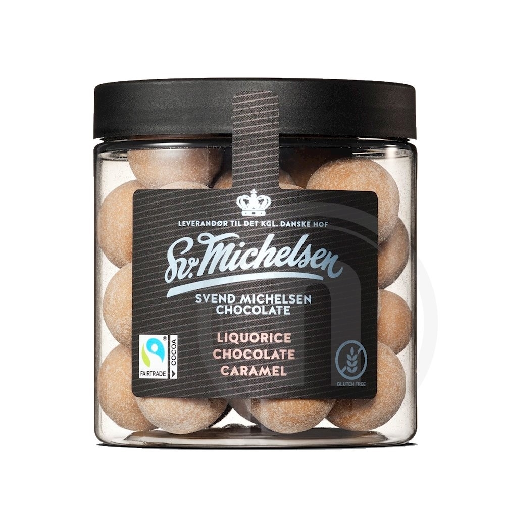 Lakrids m. karamelchokolade