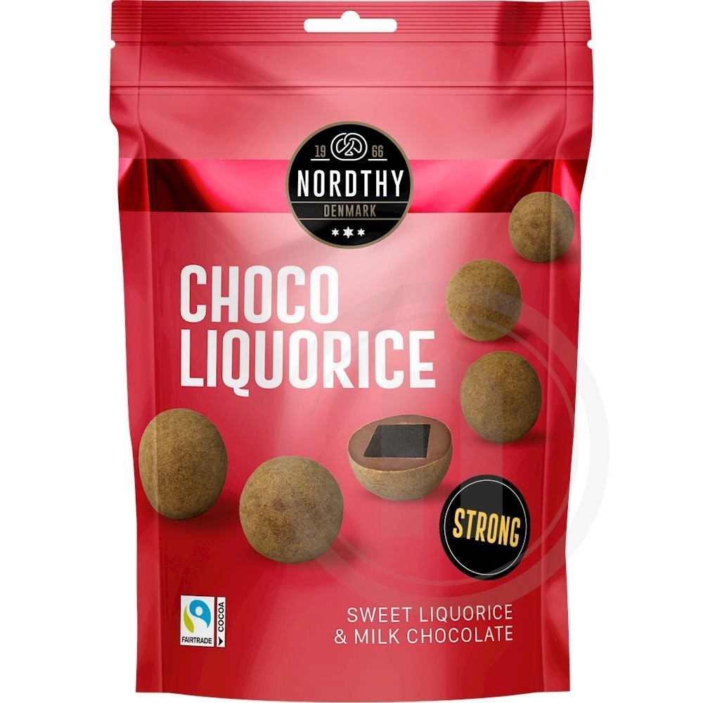 Lakridskugler m. stærk lakrids