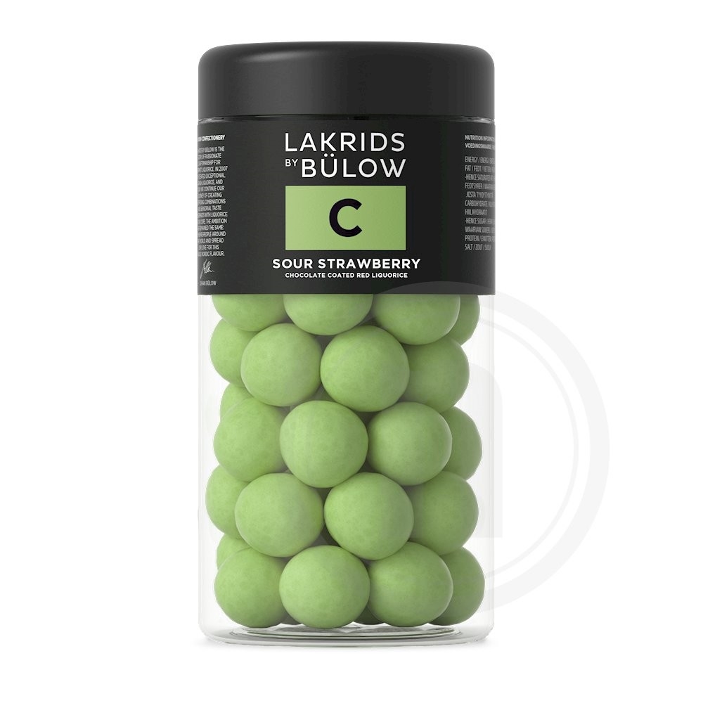 Lakridskugler Sour Strawberry