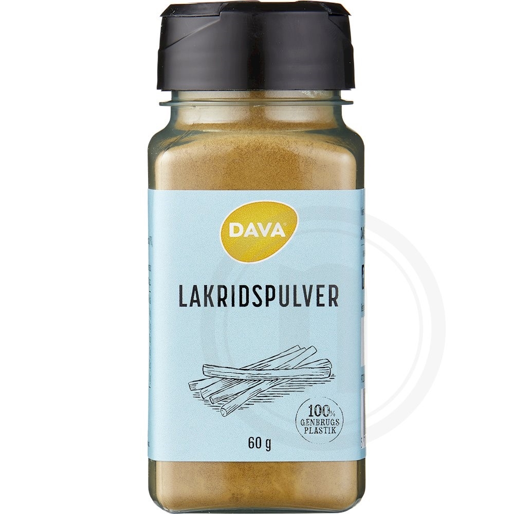 Dava Lakridspulver 60 g