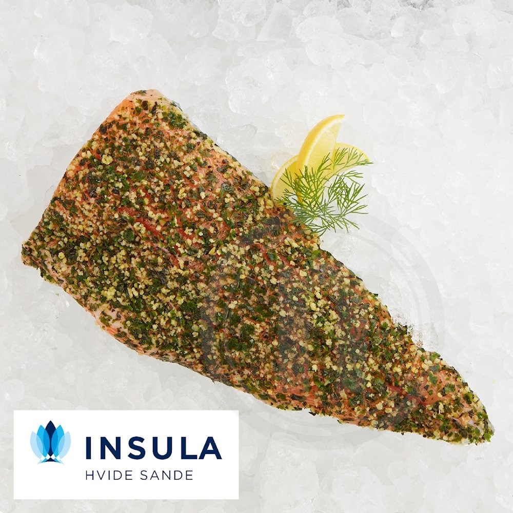 Laksefilet m. citron og urter