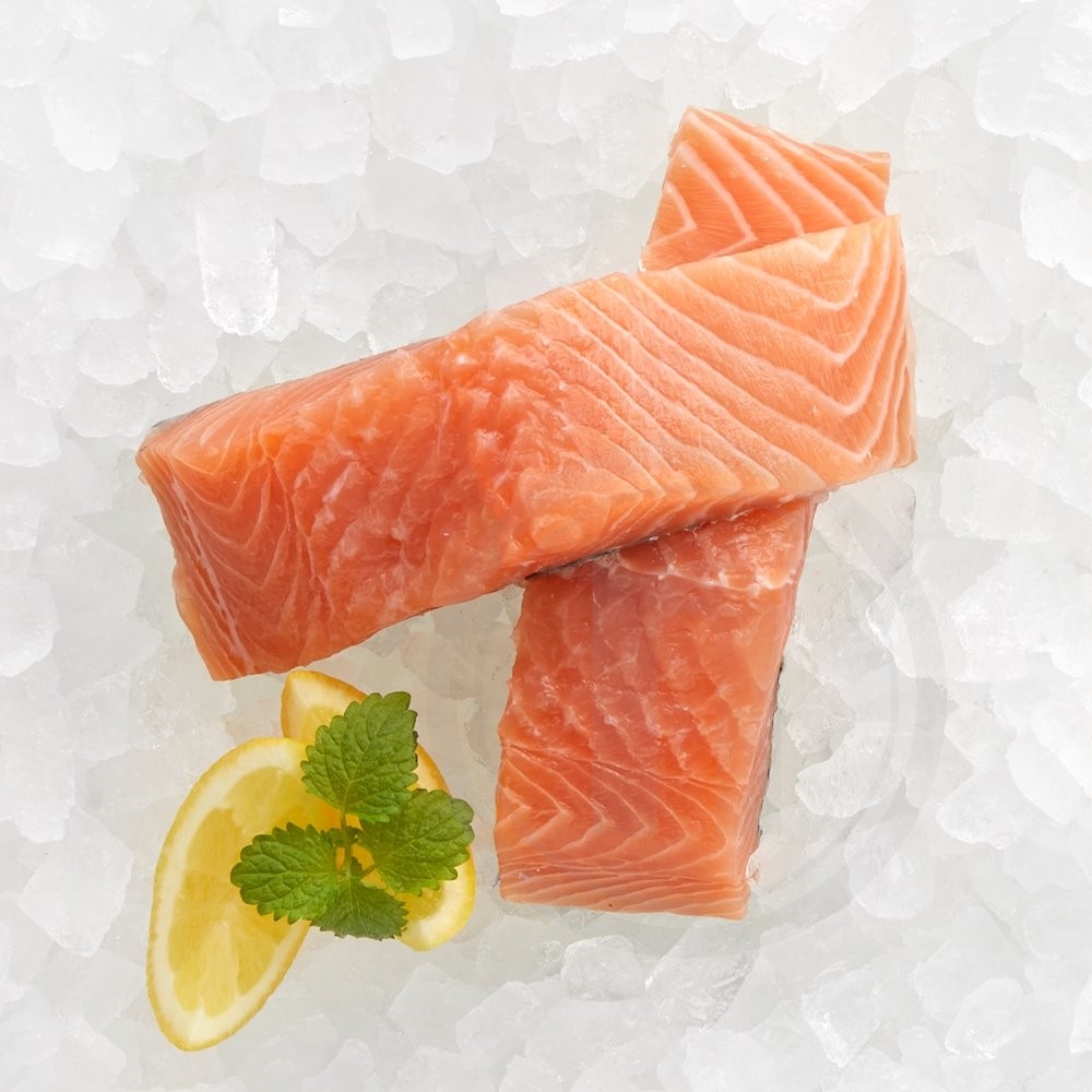 Glyngøre Laksefilet Øko. m. Skind 225 g