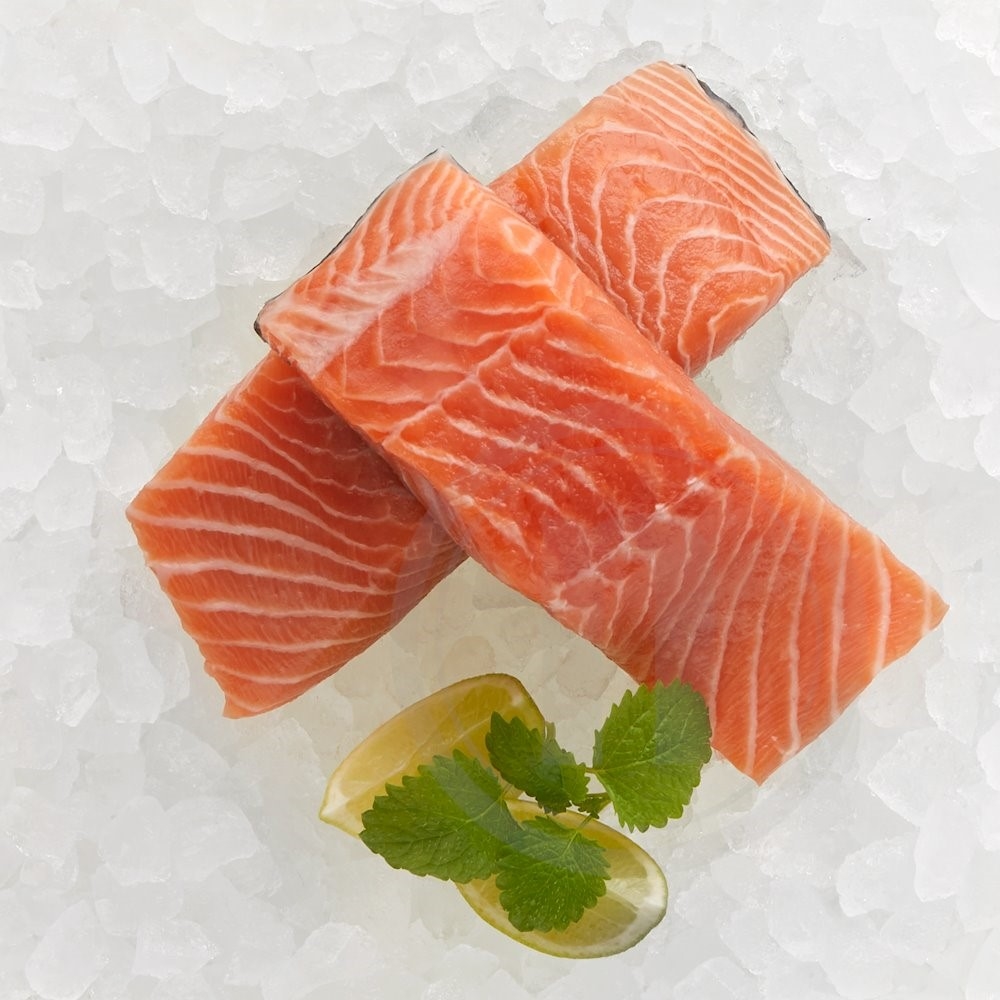 Laksefilet med Skind