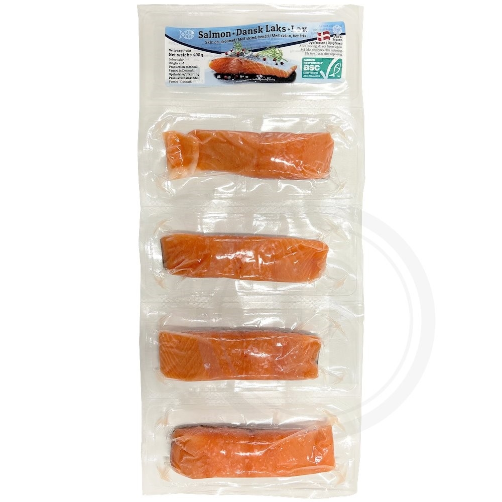 Planets Pride Lakseportioner m. skind