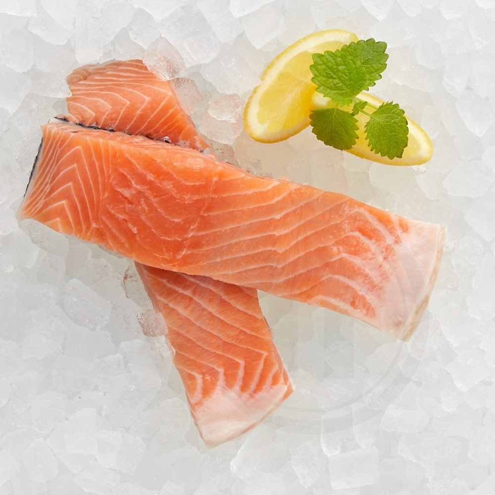 Glyngøre Lakseportioner med Skind 225 g