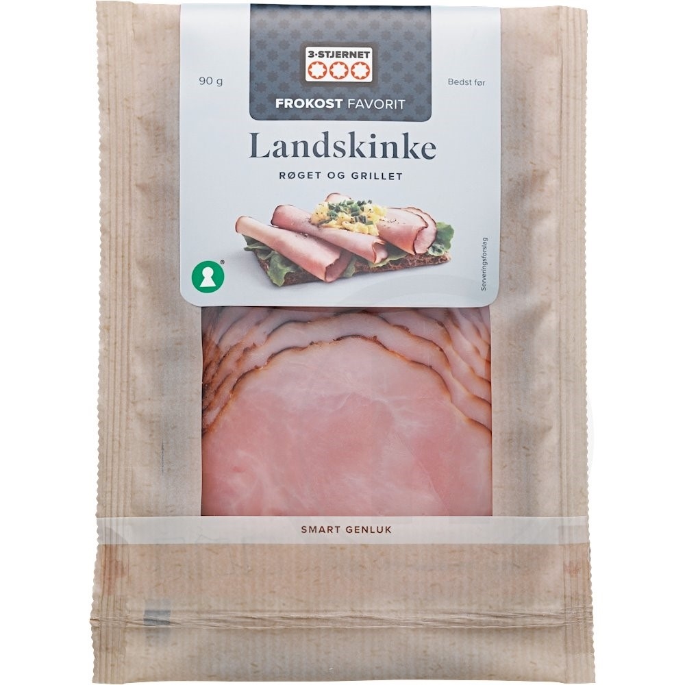 Landskinke (røget og grillet)