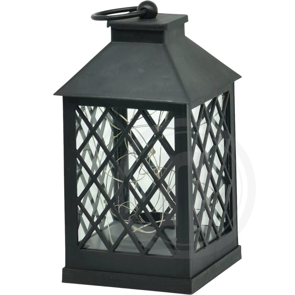 Lanterne LED (sort)