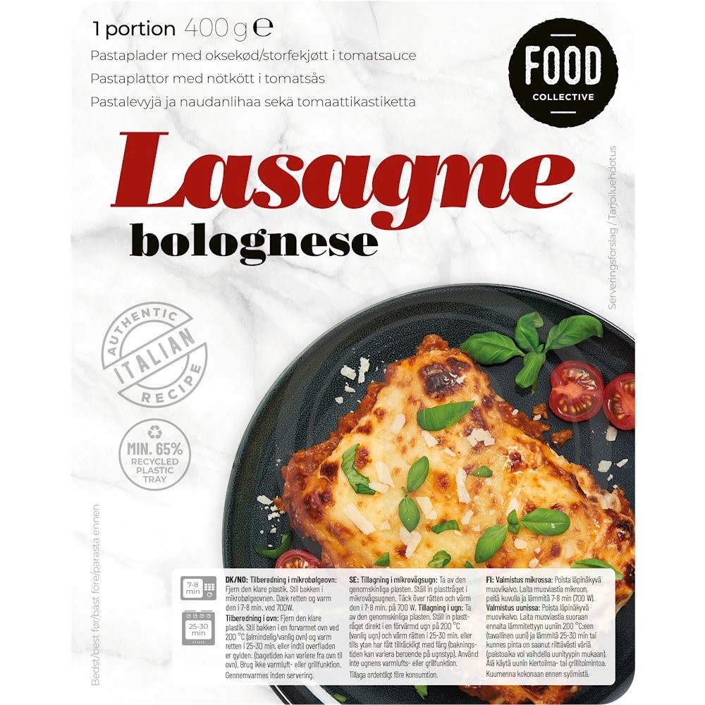 Lasagne bolognese