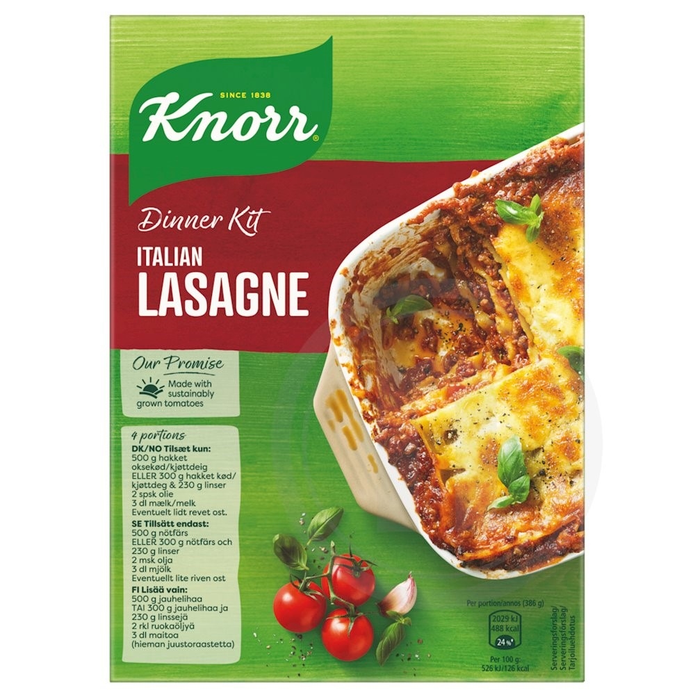 Knorr Lasagne Kit