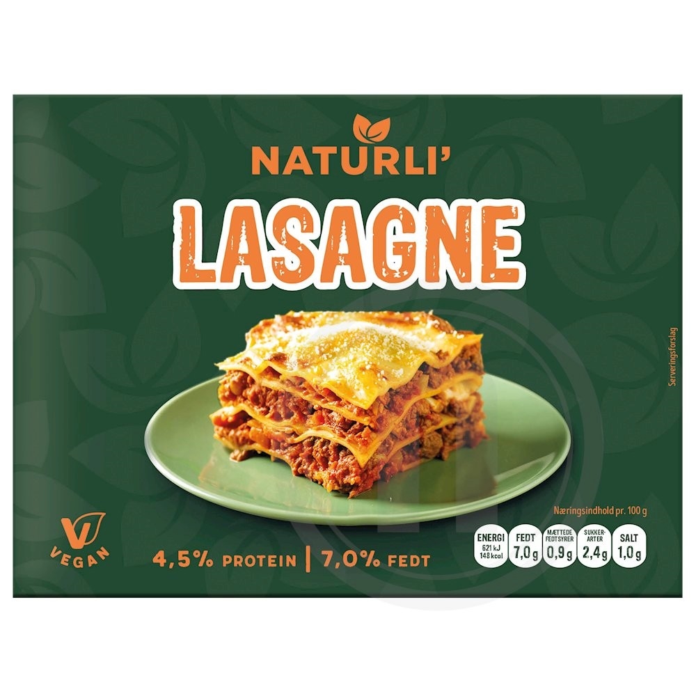Naturli' Lasagne Plantebaseret