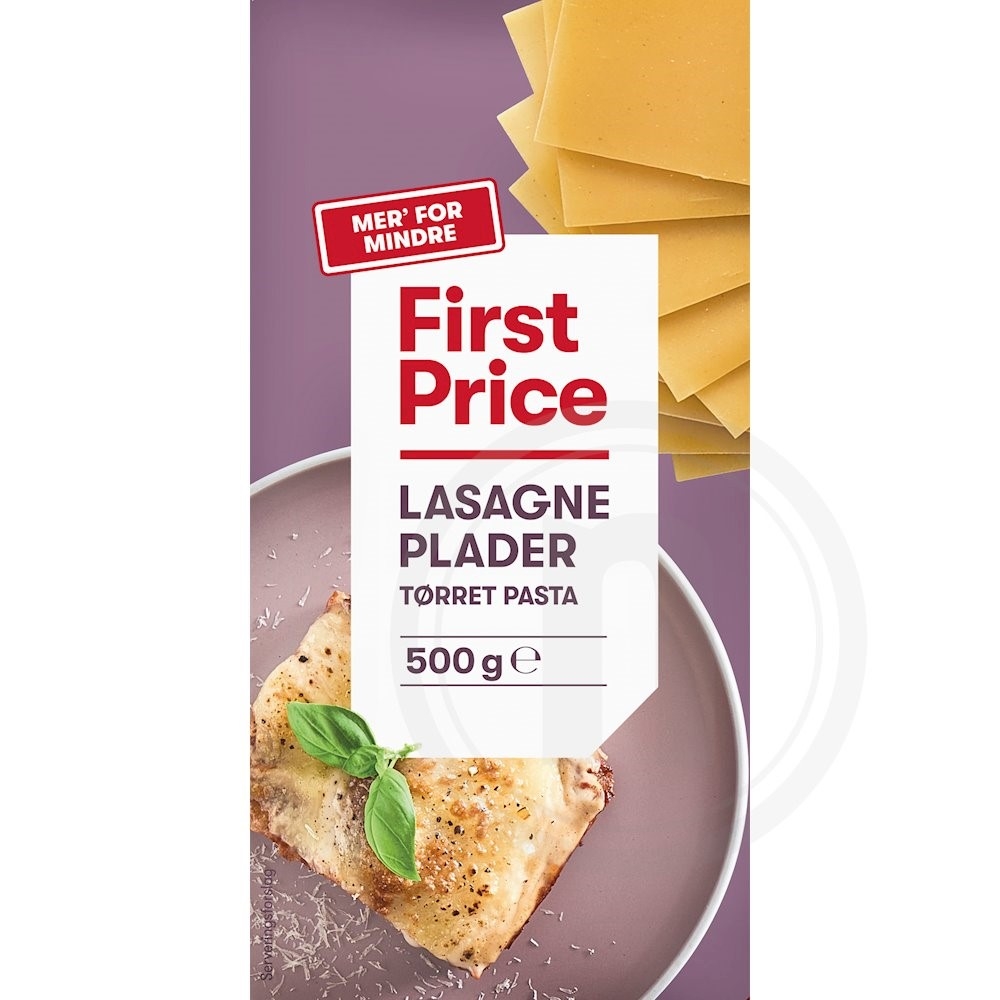 First Price Lasagneplader