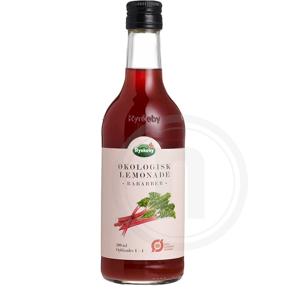 Rynkeby Lemonade Rabarbersmaк Økologisk