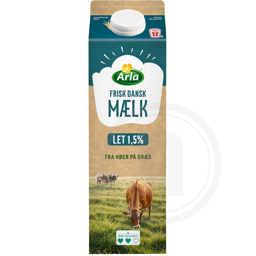 Letmælk 1,5%