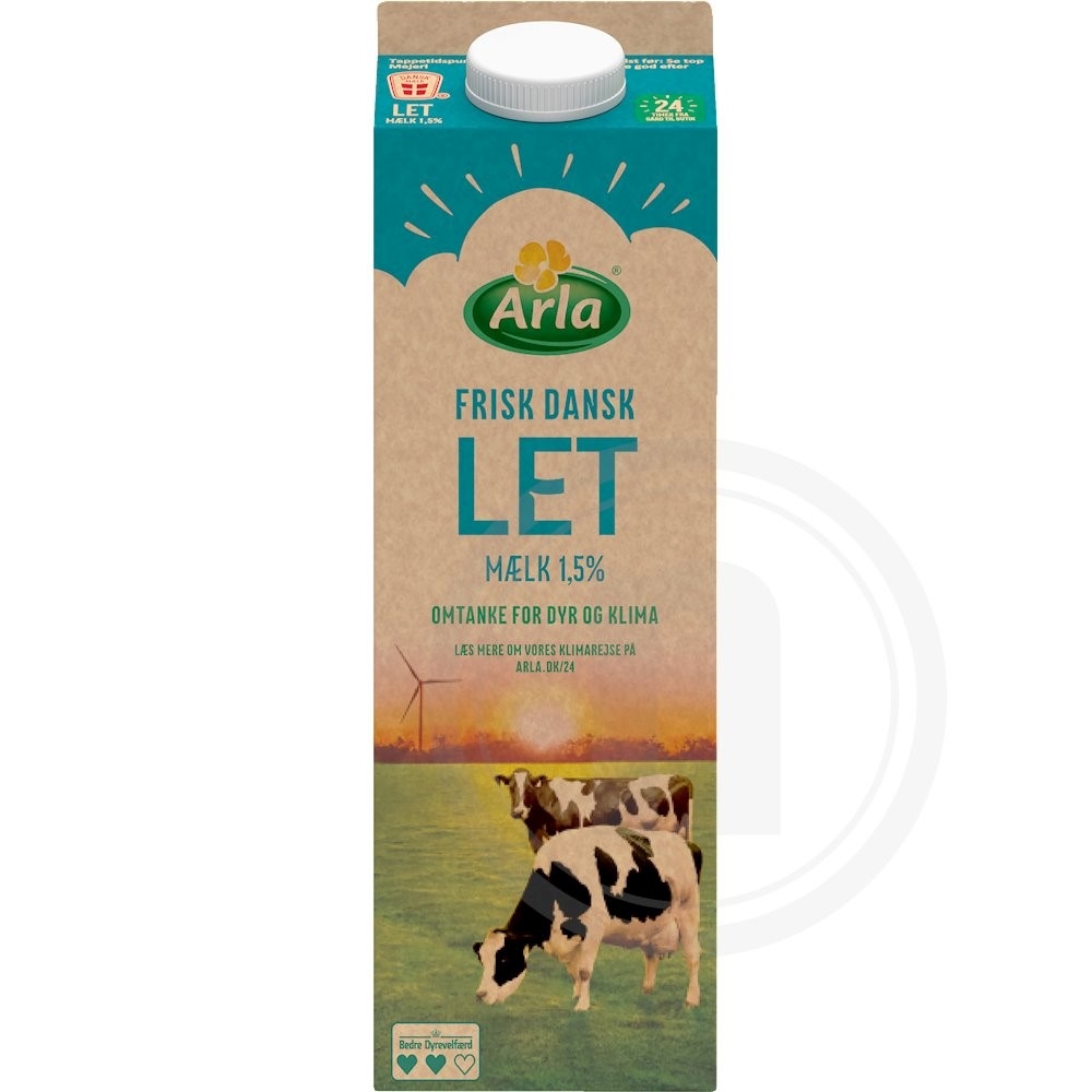 Letmælk 1,5%
