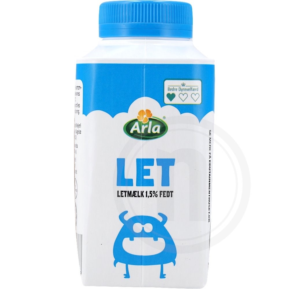 Letmælk 1,5%