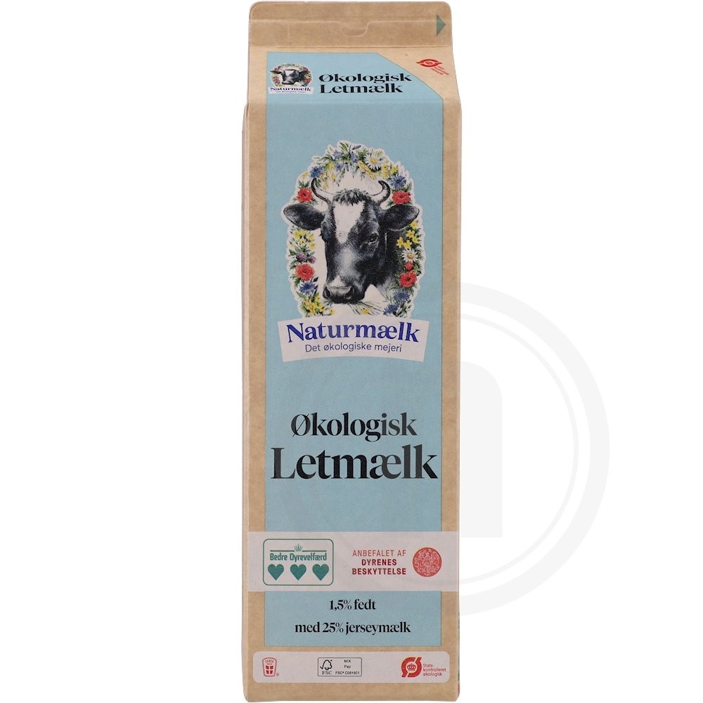 Naturmælk Jersey Øko