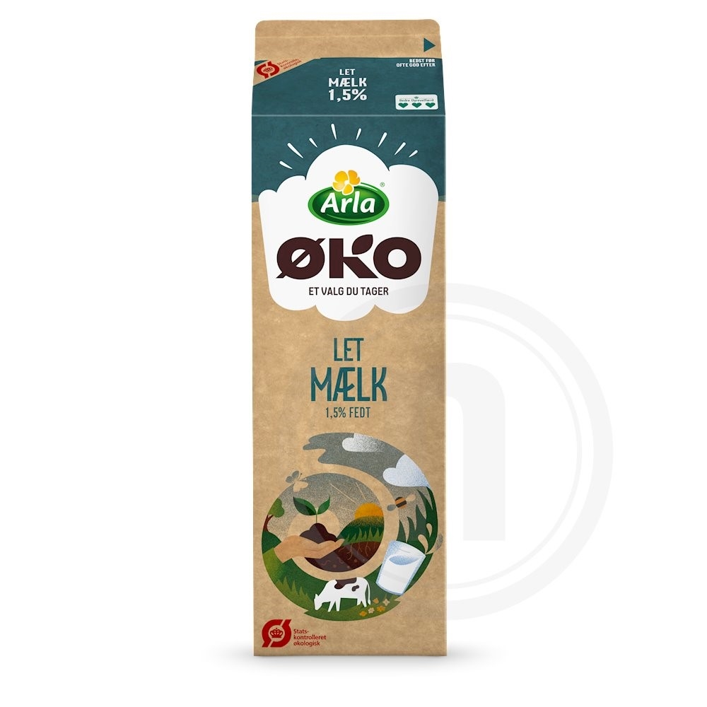 Letmælk Øko.
