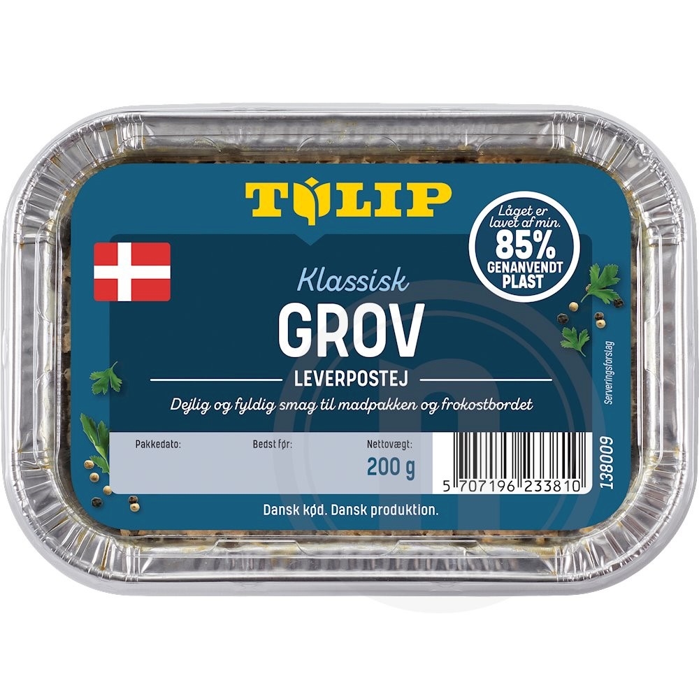 Leverpostej (grovhakket)