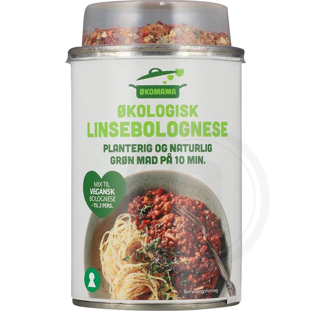 Økomama Linsebolognese Øko