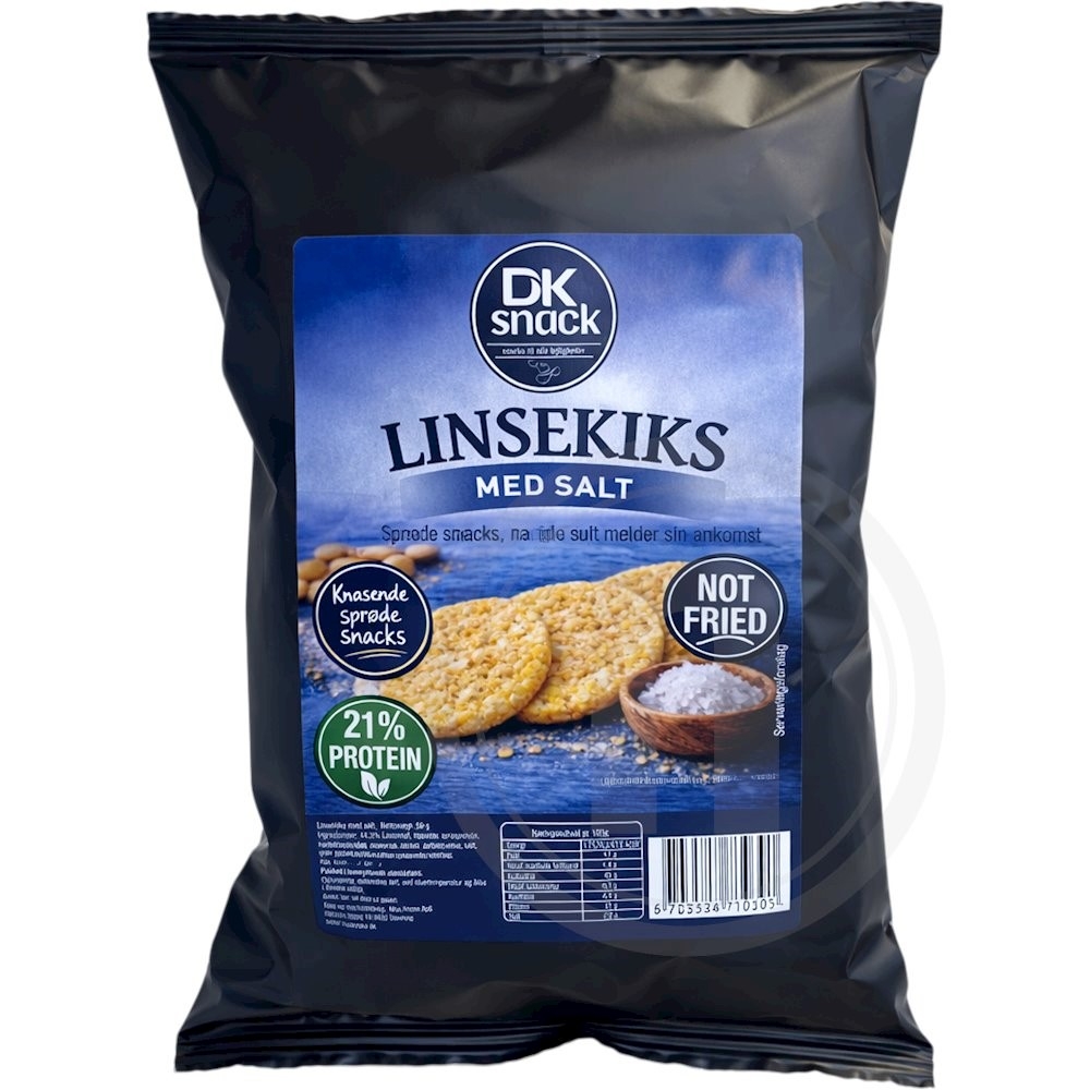 Linsekiks med salt