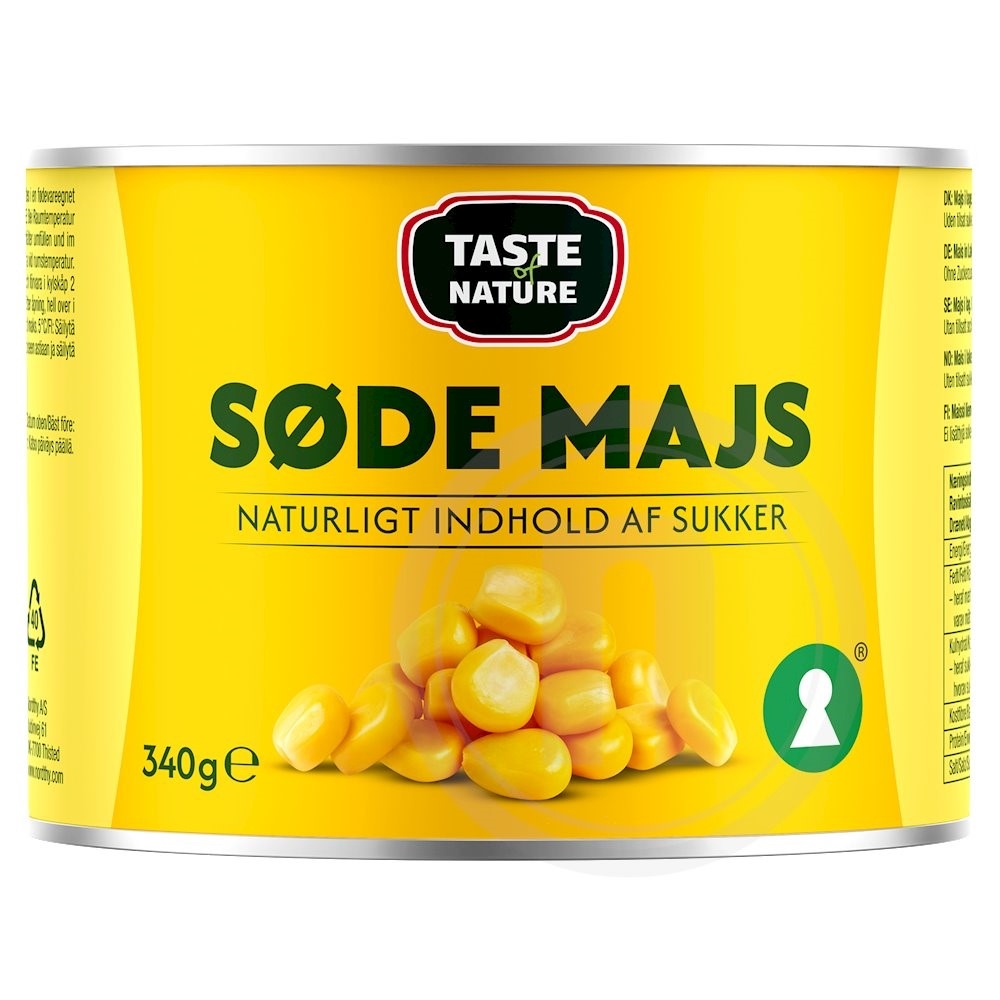 Taste of Nature Øko Majs