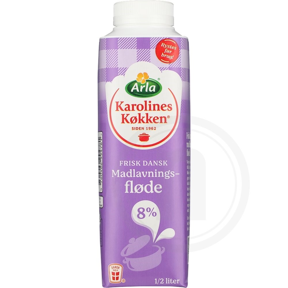 Madlavningsfløde 8%