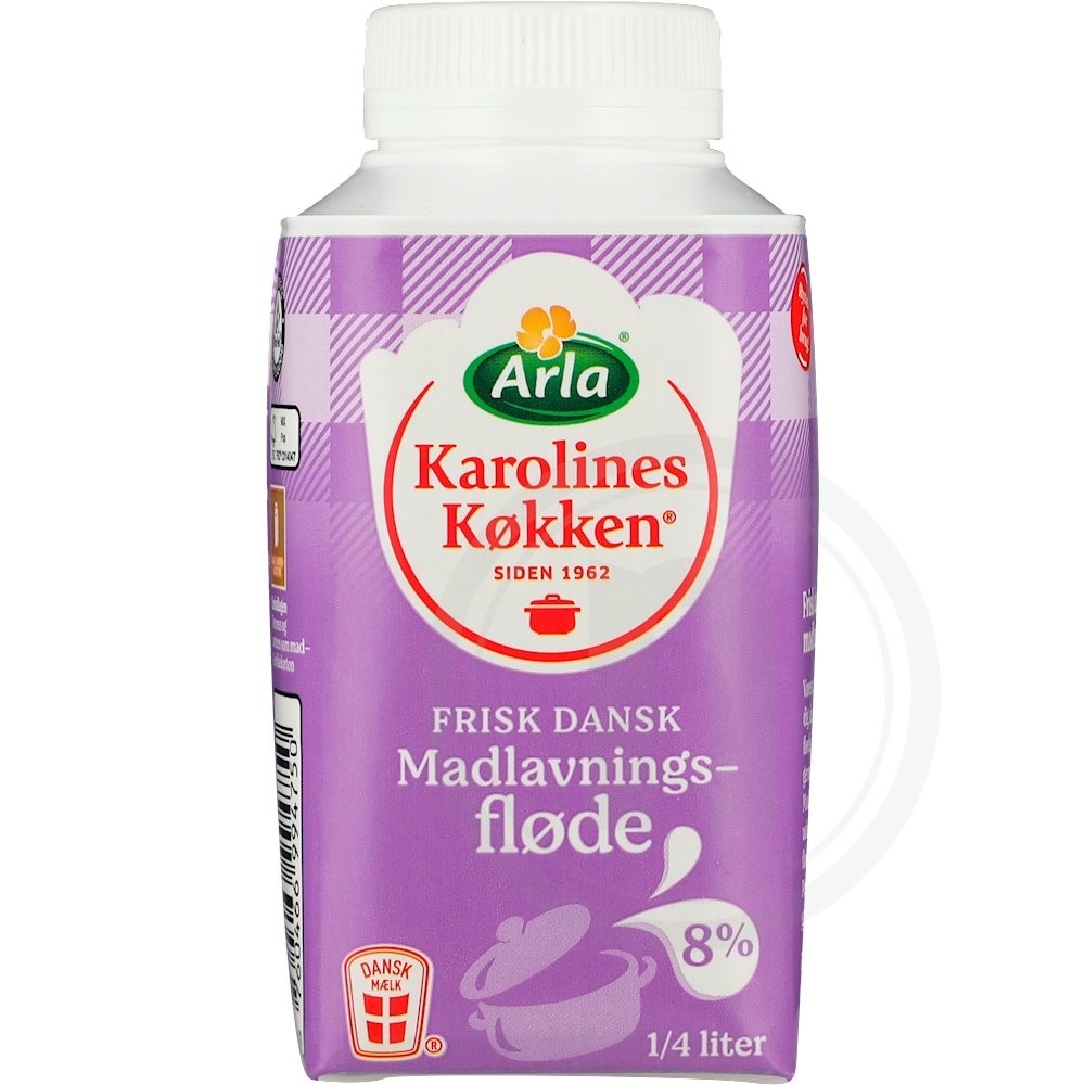 Madlavningsfløde 8%