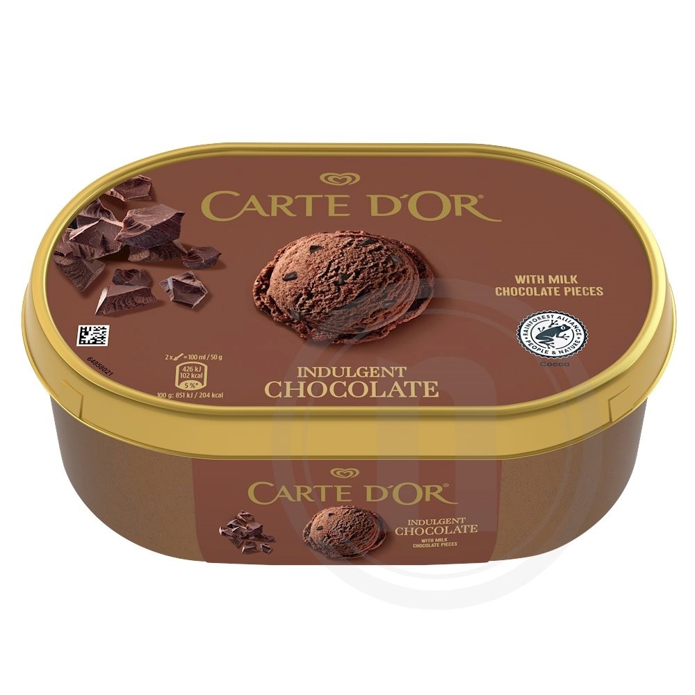 Carte d'Or Mælkechokolade Is 1 L