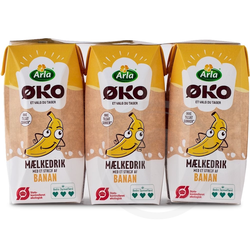 Mælkedrik m. banansmag