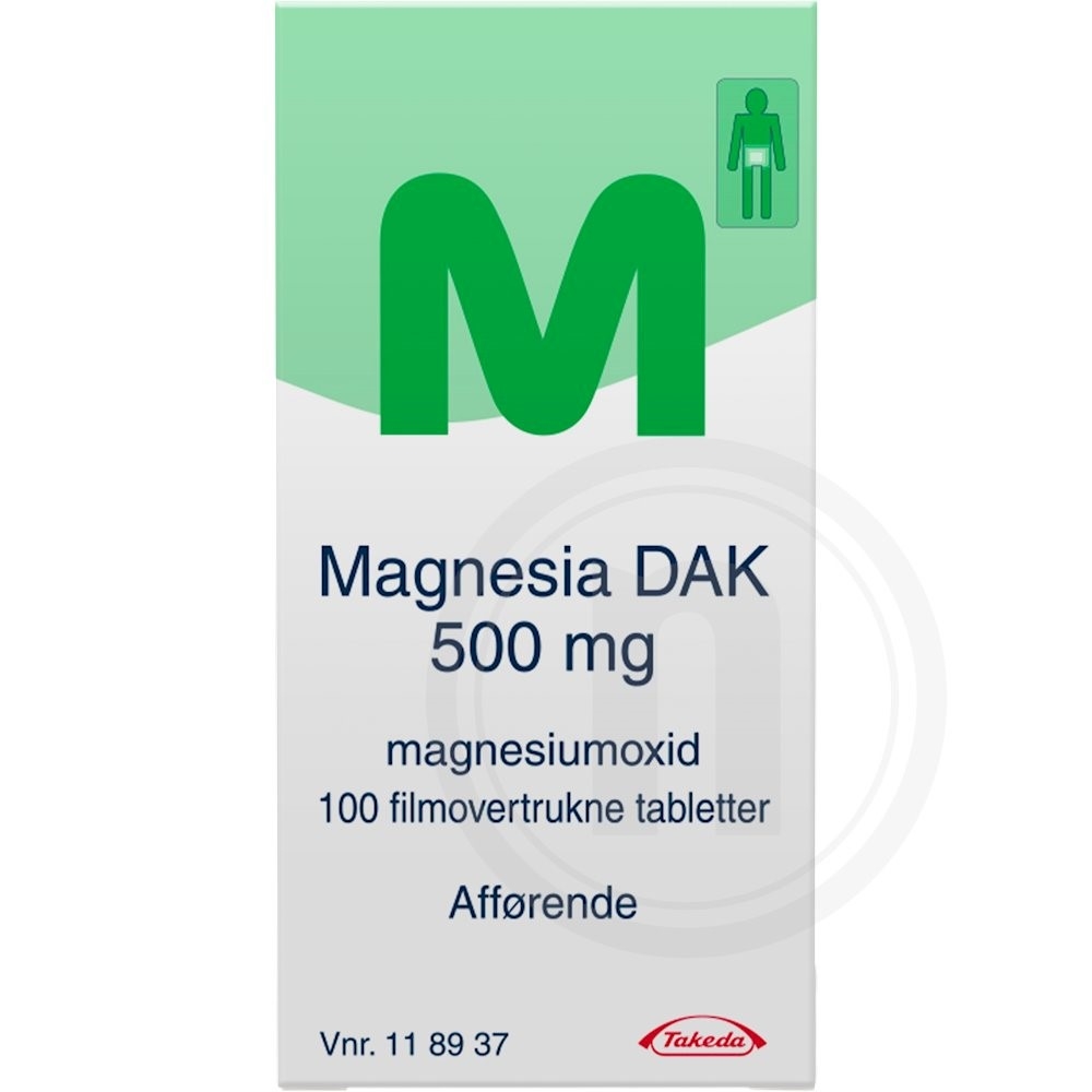 Magnesia DAK 500 mg