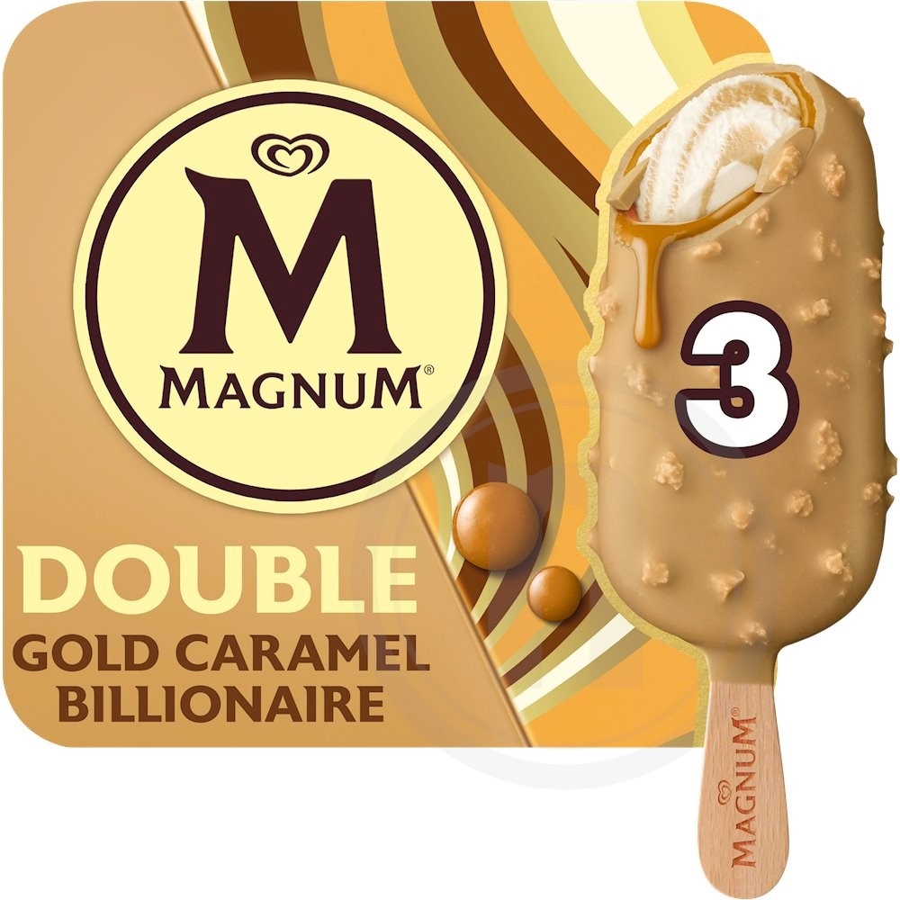 Magnum double gold caramel