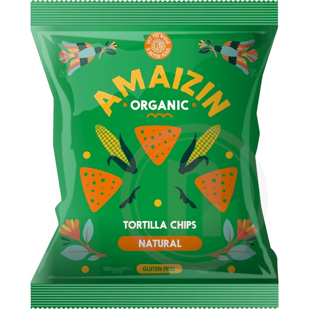 Amaizin Majschips økologisk med salt