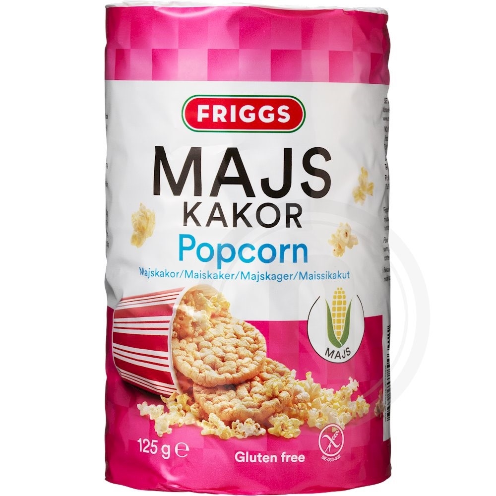 Majskiks m. popcorn