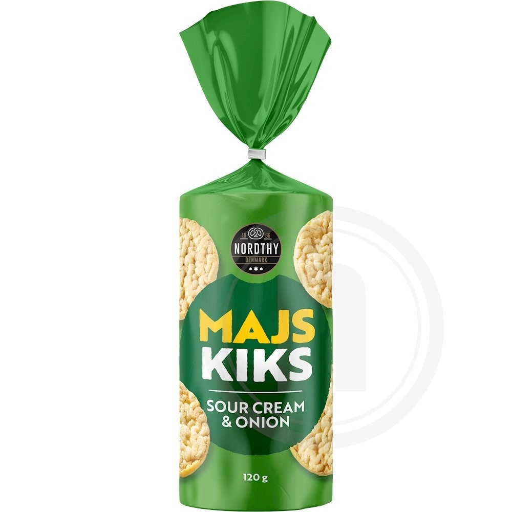 Nordthy Majskiks med sour cream & onion