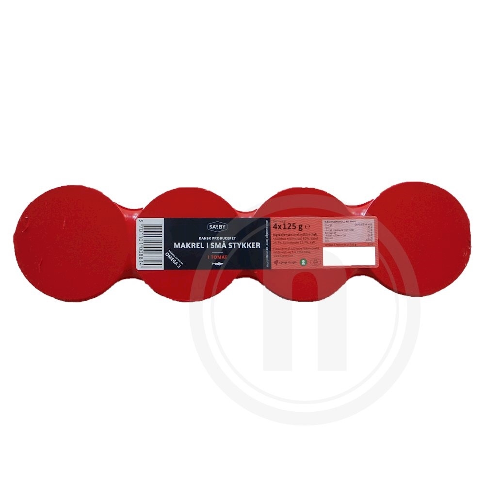 Sæby Makrel i små stykker i tomat