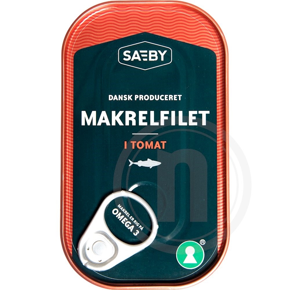 Makrelfilet i tomat