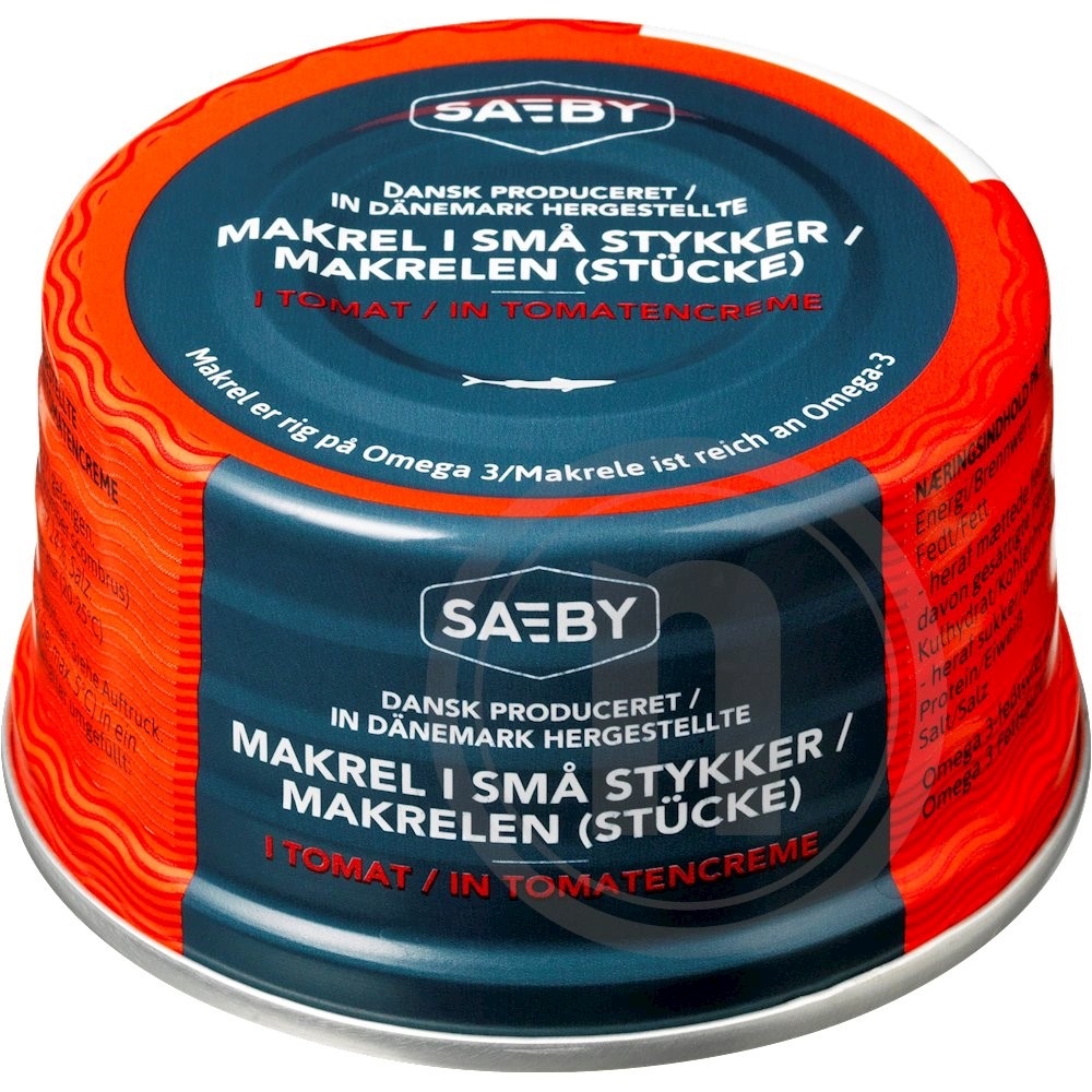 Makrelstykker i tomat