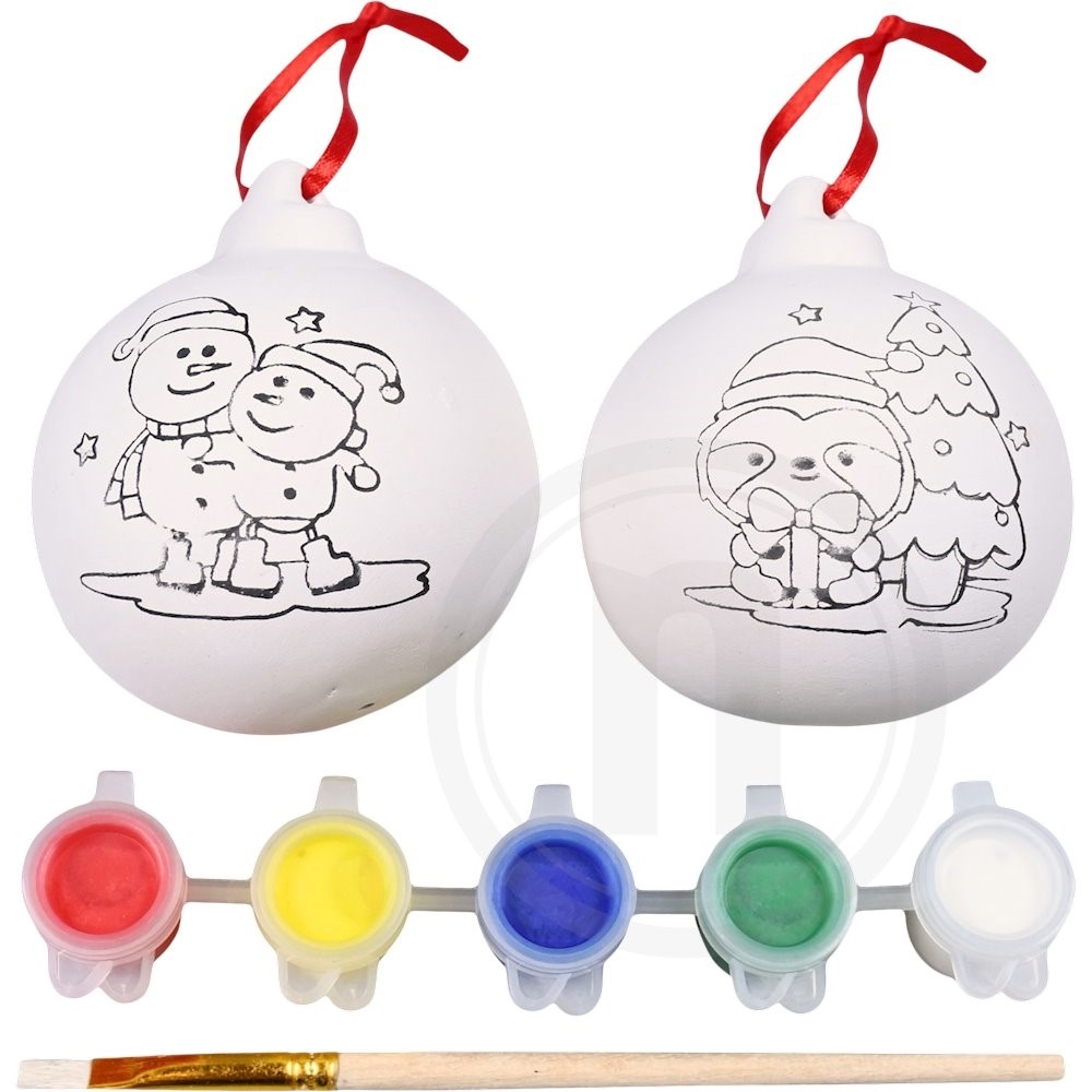 Mal selv julekugler