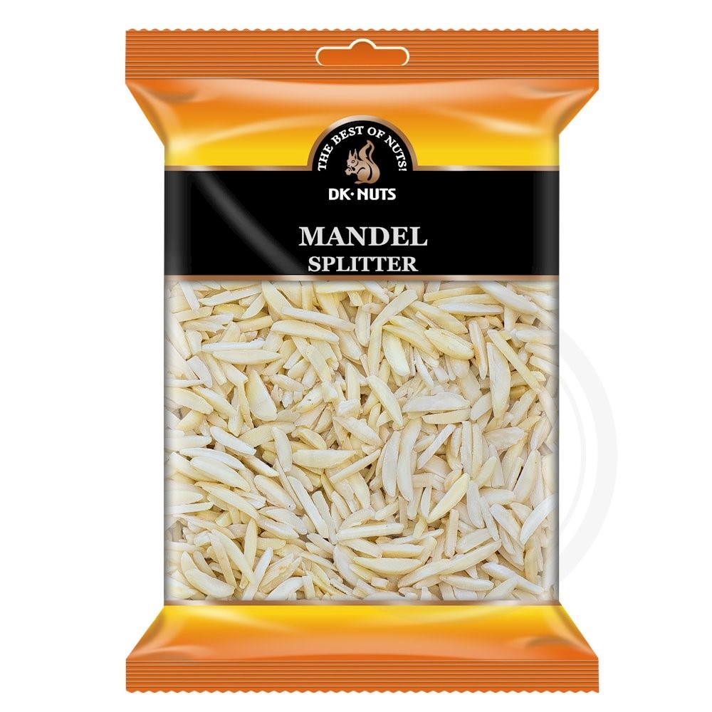 Mandelsplitter fra DK Nuts – Leveret med nemlig.com