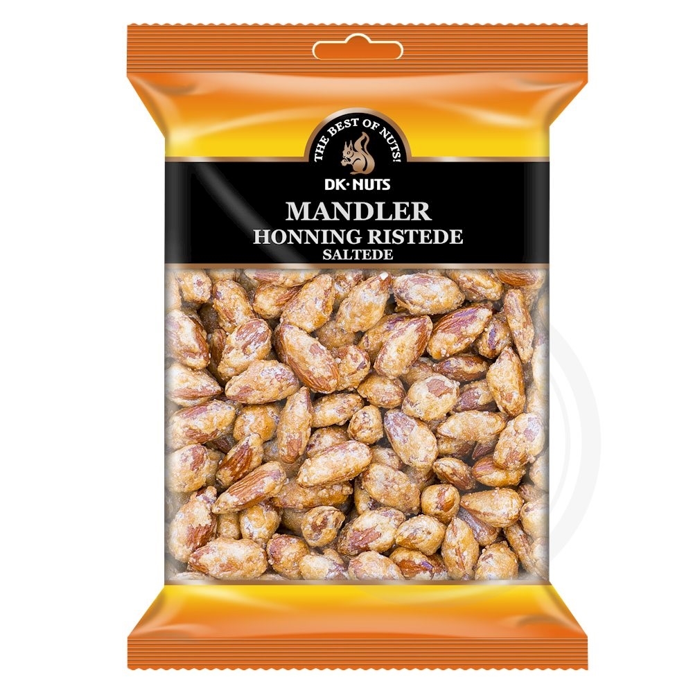 DK Nuts Mandler honningristede 300 g