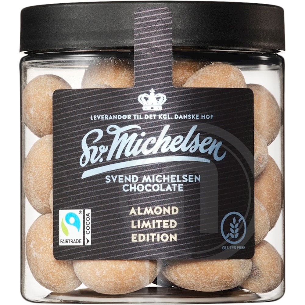 Mandler med karamel-chokolade
