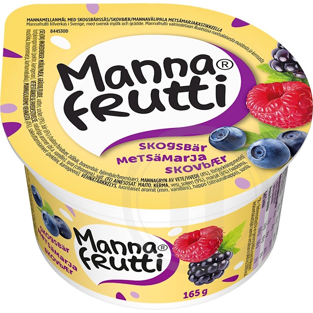 Risifrutti Mannafrutti med skovbær